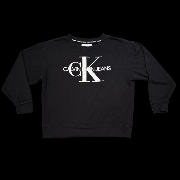 Y2K Calvin Klein Crewneck Sweatshirt | Women’s Small | - Picture 1 of 7